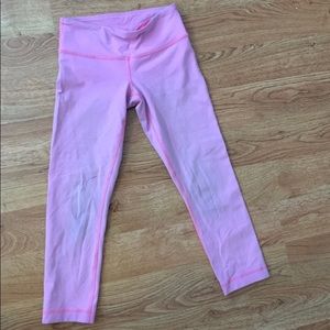 Lululemon pink leggings